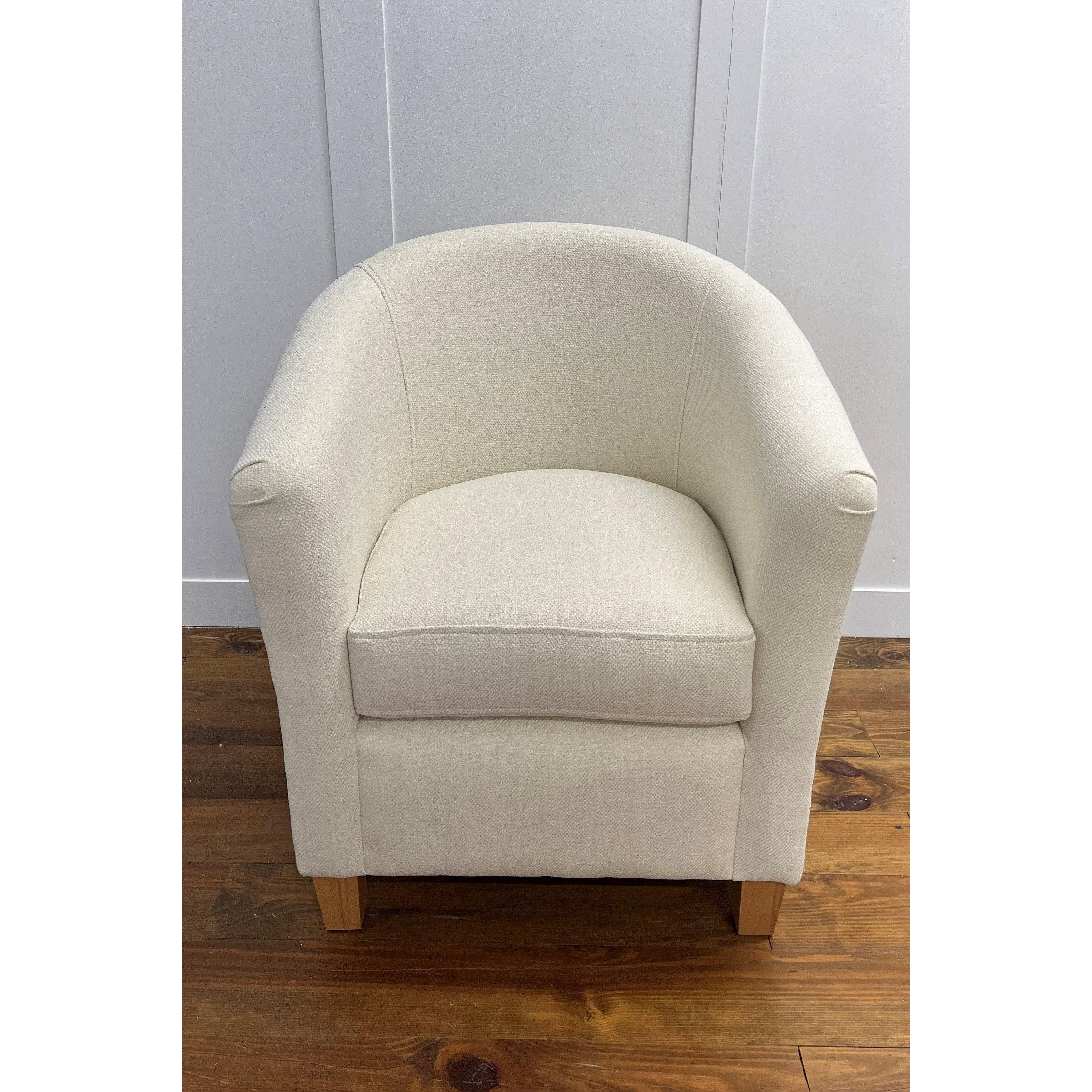 Lyndon Ferrara Fabric Tub Chair - image 1