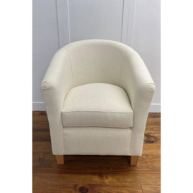 Lyndon Ferrara Fabric Tub Chair - thumbnail 1
