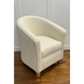 Lyndon Ferrara Fabric Tub Chair - thumbnail 3