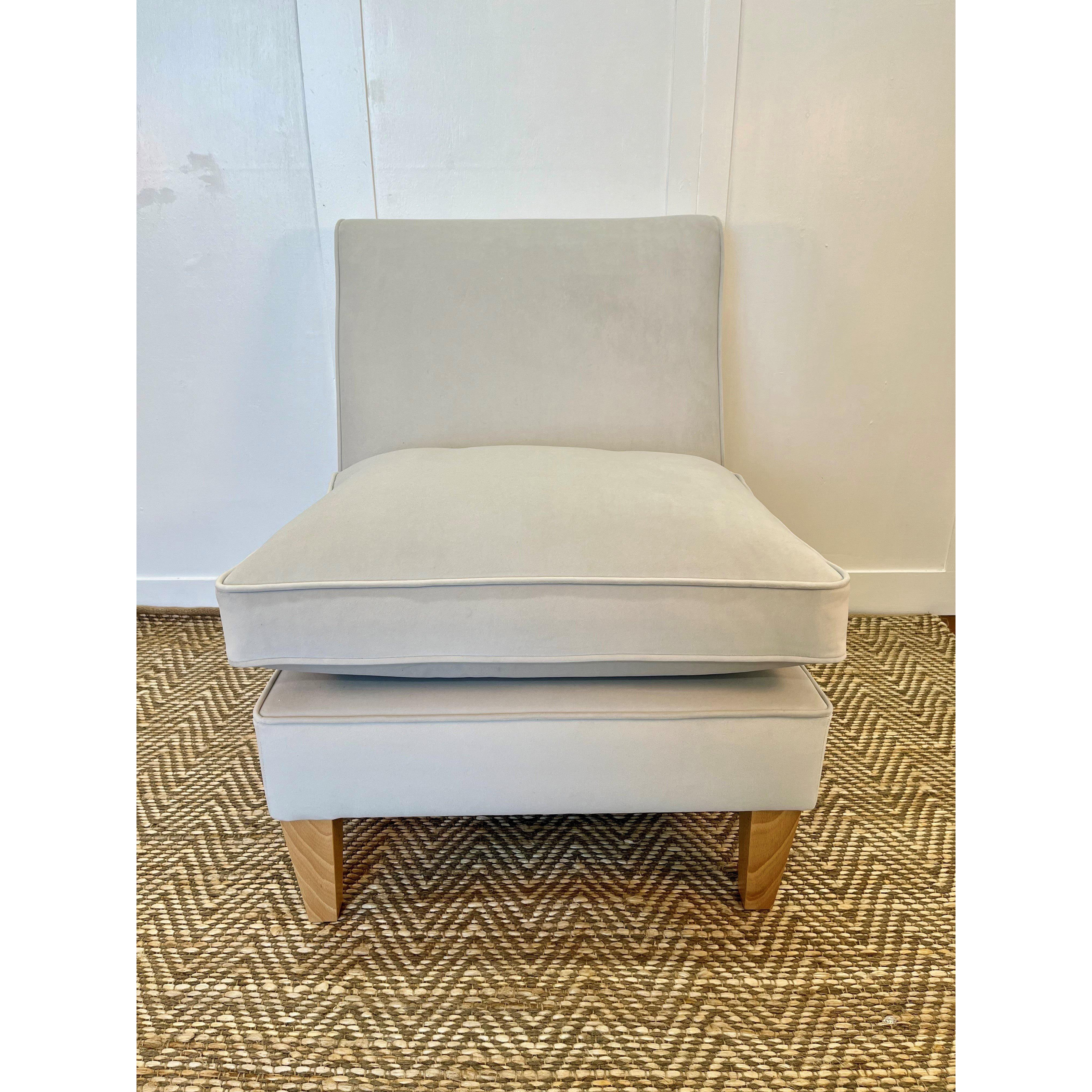 Kensington Amalfi Velvet Chair - image 1