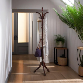 Wooden Coat Stand With 13 Hooks - thumbnail 3