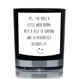 Karma Smile Funny 20cl Candle