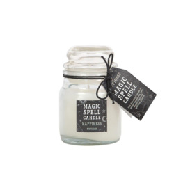 Magic Spell Happiness White Sage Candle Jar