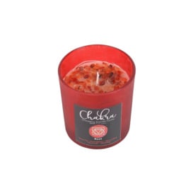 Strawberry Root Chakra Scented Candle - thumbnail 1