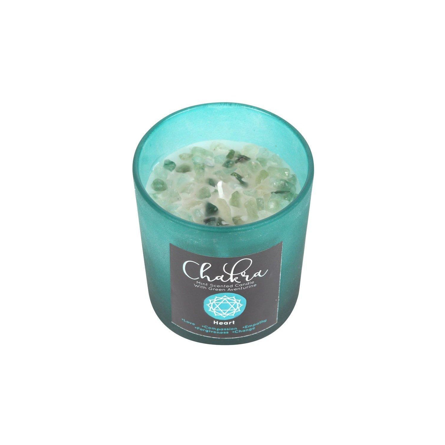 Mint Heart Chakra Scented Candle - image 1
