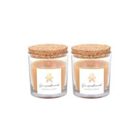 Gingerbread Scented Candle Pack of 2 - thumbnail 1