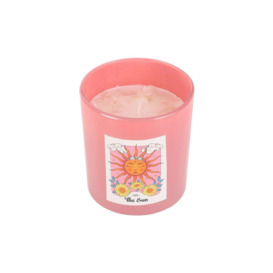 The Sun Rose Quartz Candle & Holder