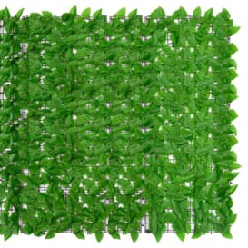 Balcony Screen with Green Leaves 600x150 cm - thumbnail 3