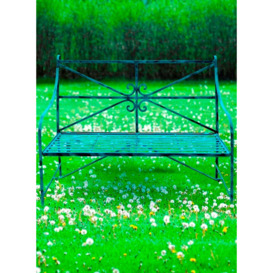 Verdigris Style Garden Bench B204 - thumbnail 1