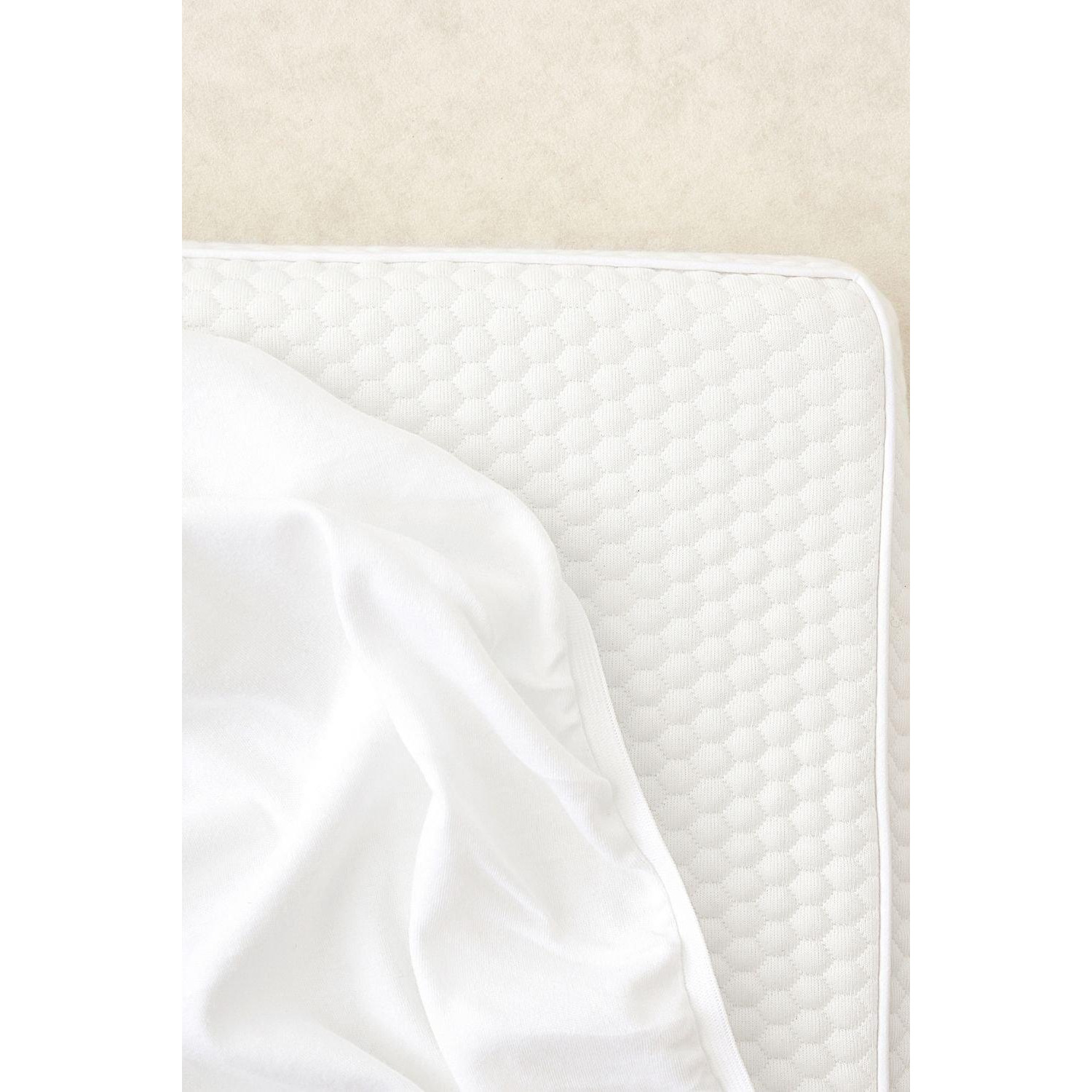 Premium Quality Certified Organic 100% Cotton Fitted Sheet  140 x 70cm - image 1
