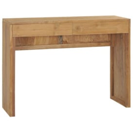Console Table 100x35x75 cm Solid Teak Wood - thumbnail 1