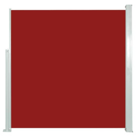 Retractable Side Awning 140 x 300 cm Red - thumbnail 2