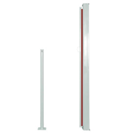 Retractable Side Awning 140 x 300 cm Red - thumbnail 3