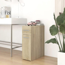 Apothecary Cabinet Sonoma Oak 20x45.5x60 cm Engineered Wood - thumbnail 1