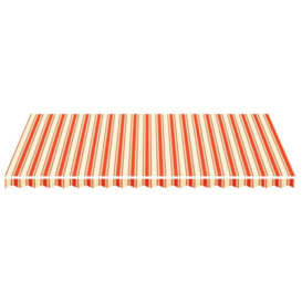 Replacement Fabric for Awning Yellow and Orange 5x3 m - thumbnail 3