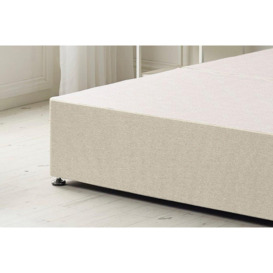 Bliss Divan Bed Base With 2 Drawers and Headboard Tweed - thumbnail 3