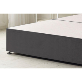 Flexby Divan Bed Base With 2 Drawers and Headboard Plush - thumbnail 3