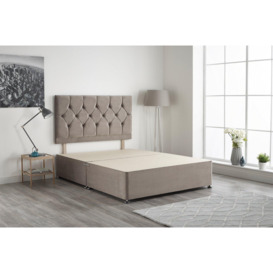 Ziggy Divan Bed Base With Headboard Plush