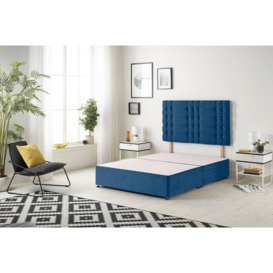 Bliss Divan Bed Base With Headboard Plush