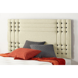 Flexby Divan Bed Base With Headboard Linen - thumbnail 2