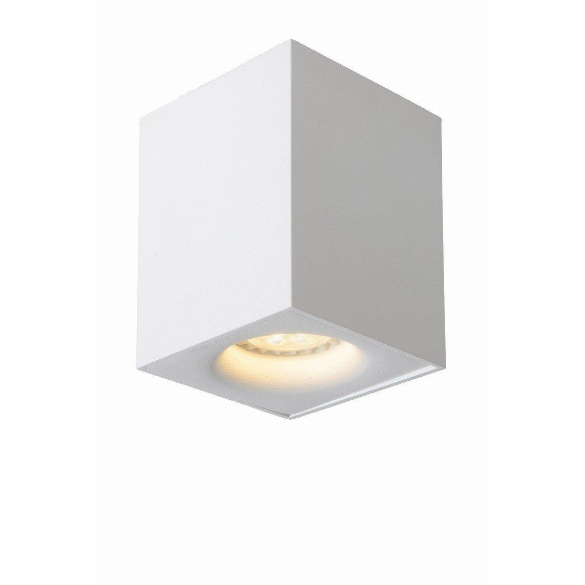 Lucide BentooLed Modern Surface Mounted Ceiling Spotlight LED Dim. GU10 1x5W 3000K White - image 1