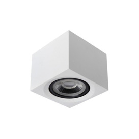 Lucide Fedler Modern Surface Mounted Ceiling Spotlight LED Dim to warm GU10 1x12W 2200K3000K White - thumbnail 2