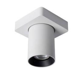 Lucide Nigel Modern Ceiling Spotlight LED Dim to warm GU10 1x5W 2200K3000K White - thumbnail 2