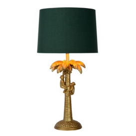 'EXTRAVAGANZA COCONUT' Non Dimmable Stylish Retro Table Lamp 1xE27 - thumbnail 1
