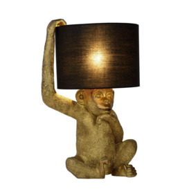 'EXTRAVAGANZA CHIMP' Non Dimmable Stylish Indoor Desk Table Lamp 1xE14