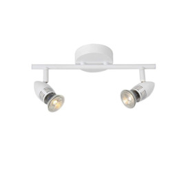 'CARO' Non Dimmable Tiltable Indoor LED Twin Ceiling Spotlight GU10