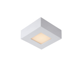 'BRICE' Dimmable Stylish Square Bathroom LED Flush Ceiling Light