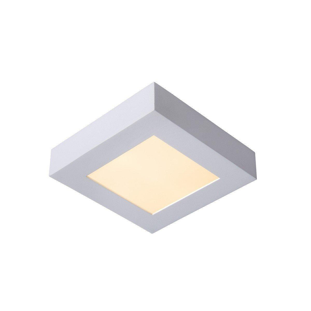 'BRICE' Dimmable Stylish Square Bathroom LED Flush Ceiling Light - image 1