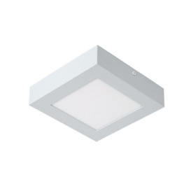 'BRICE' Dimmable Stylish Square Bathroom LED Flush Ceiling Light - thumbnail 2
