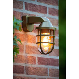 'LEWIS' Dimmable Stylish Modern Décor Outdoor Wall Lantern 1xE27 - thumbnail 3