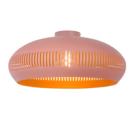 'RAYCO' Dimmable Stylish Retro Style Indoor Flush Ceiling Light 1xE27 - thumbnail 1