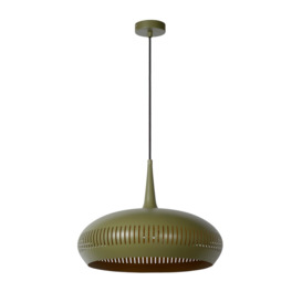 Lucide RAYCO Pendant Light E27, Dimmable, Vintage Ceiling Spotlight 230V - 45cm - thumbnail 2