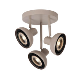 'SENSAS' Dimmable Stylish Rotatable Modern Ceiling Spotlight 3xGU10
