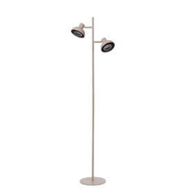 'SENSAS' Tiltable Non Dimmable Stylish Free Standing Floor Lamp 2xGU10 - thumbnail 2