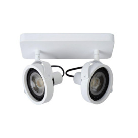 'TALA' Dimmable Stylish Rotatable LED Twin Ceiling Spotlight GU10 - thumbnail 2