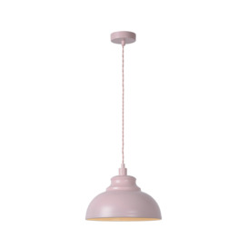 Lucide ISLA Pendant Light E14, Dimmable, Modern Trendy Hanging Spotlight - 29cm - thumbnail 1