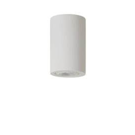 Lucide Gipsy Modern Surface Mounted Plaster Ceiling Spotlight Short 7cm 1xGU10 White - thumbnail 2