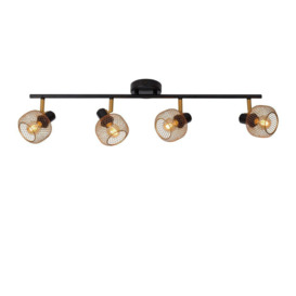 'MAREN' Dimmable Rotatable Stylish Retro Ceiling Spotlight Bar 4xE14