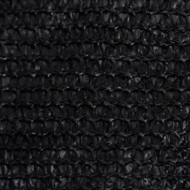 Sunshade Sail 160 g/mÂ² Black 2x2 m HDPE - thumbnail 3