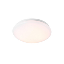 Mani 25cm LED Flush Ceiling Light White 3000K - thumbnail 1