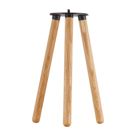Kettle To-Go Tripod 31 Outdoor Patio Terrace Easy Twist Mount Accessory in Nature (H) 33.8cm - thumbnail 1