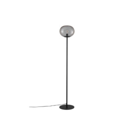 Alton Globe Floor Lamp Black E27