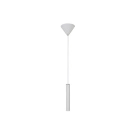 Omari LED Dimmable Slim Pendant Ceiling Light White 2700K - thumbnail 1