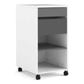 Function Plus Mobile File Cabinet 2 Drawers 1 shelf - thumbnail 1