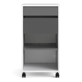 Function Plus Mobile File Cabinet 2 Drawers 1 shelf - thumbnail 2