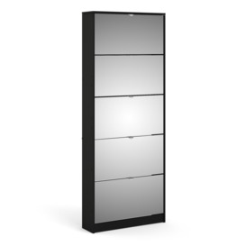 Shoes Shoe Cabinet 5 Mirror Flip Down Doors